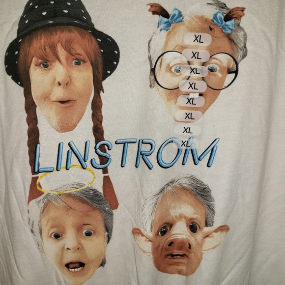 Paul McCartney Official Linstrom Graphic T-Shirt XL White Unisex Brand New D1 - Picture 3 of 6